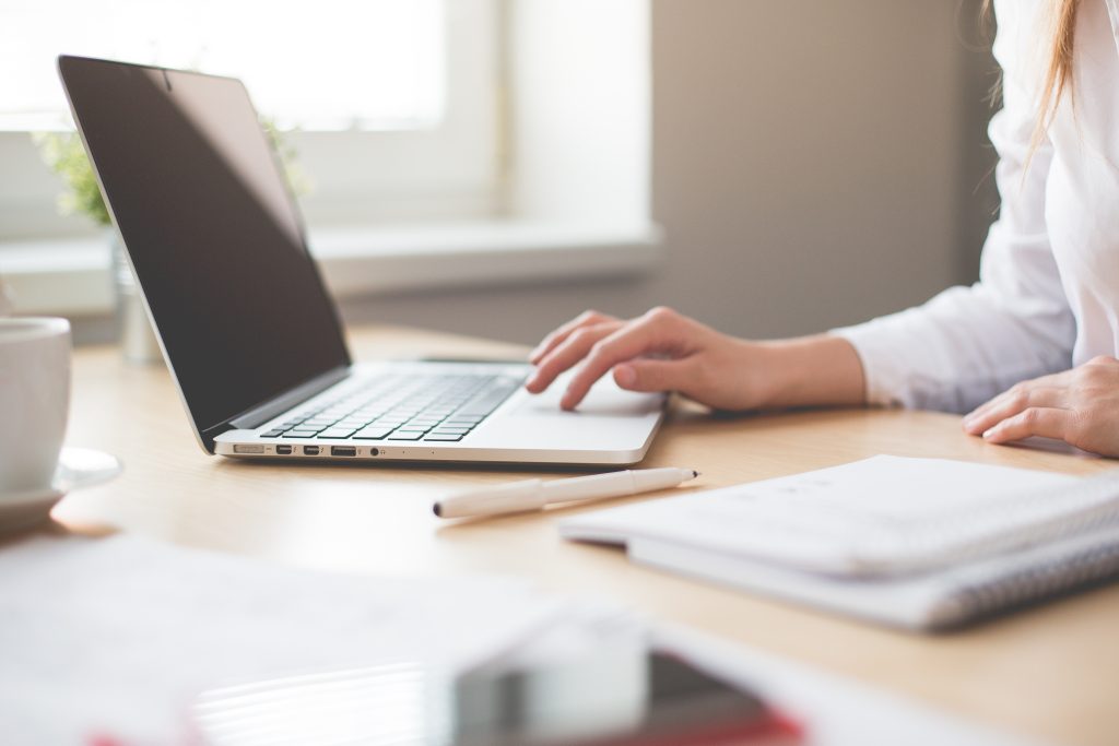 woman laptop